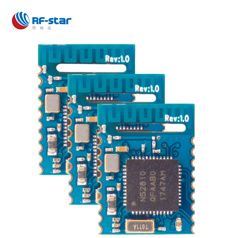 Small Size Stamp Half Hole nRF52810 BLE Module for iBeacon Eddystone RF-BM-ND08C | Электронные компоненты и
