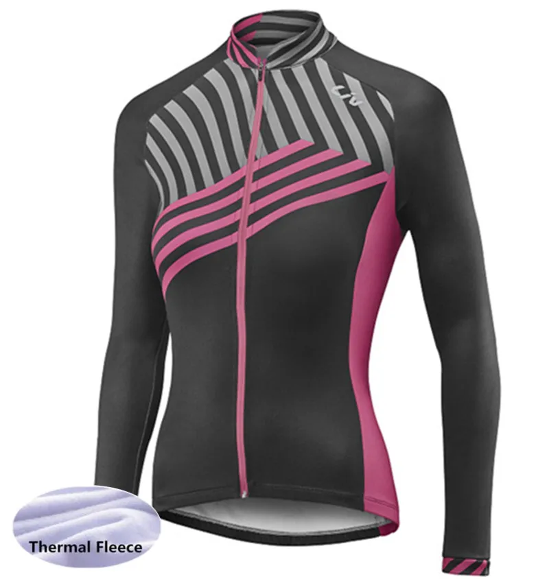 LIV 2021 сохраняющая тепло велосипедная Джерси для женщин с длинным рукавом зимняя