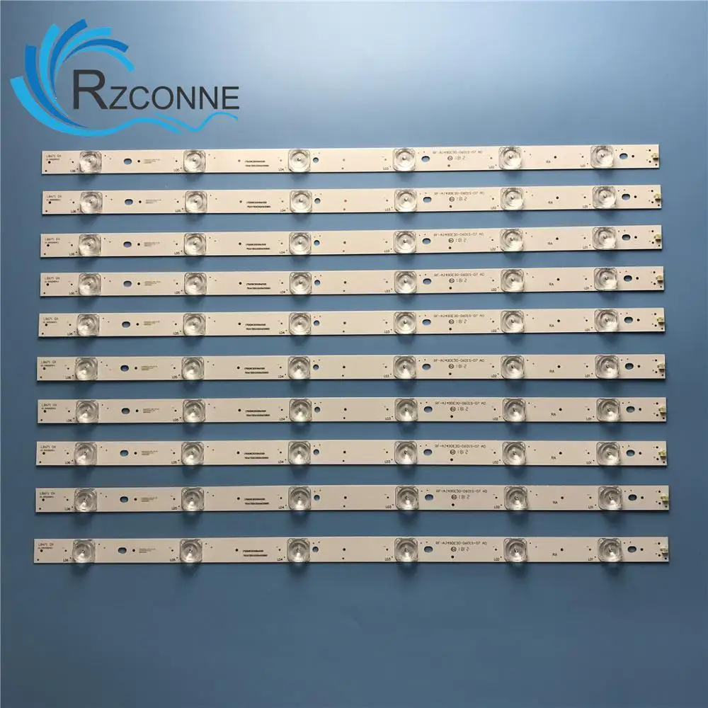 Светодиодная лента для подсветки телевизора Sharp RF-AJ490E30-0601S-07 A0 AJ490E32 02 A2 LC-49CUG8362KS