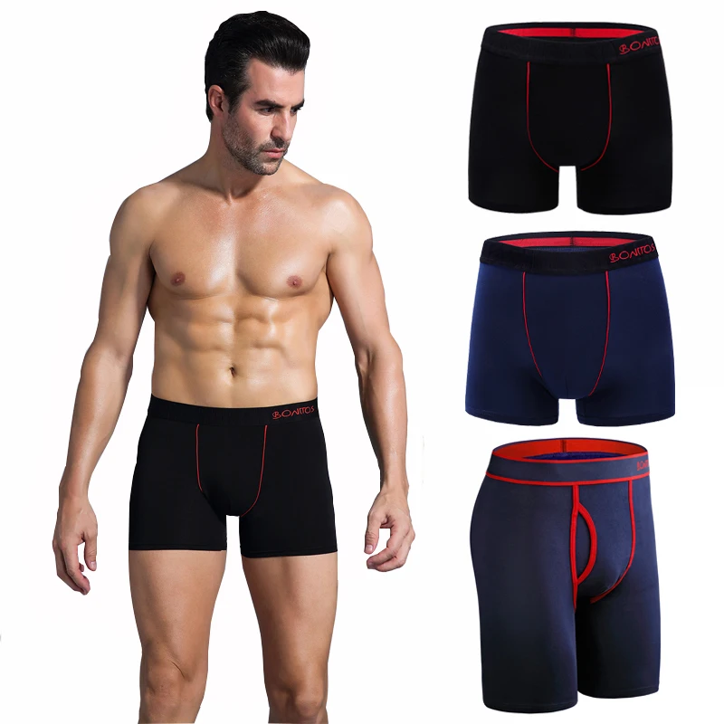 Комплект мужских трусов соблазнительные боксеры шорты бесшовное нижнее белье