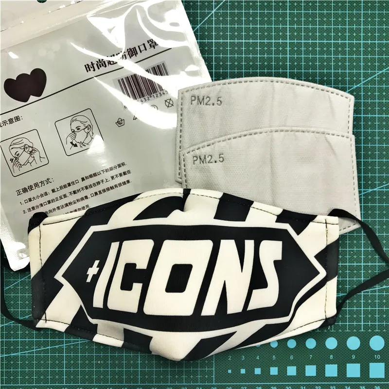 Новое поступление + маски с иконами маска для лица аксессуары рта модная