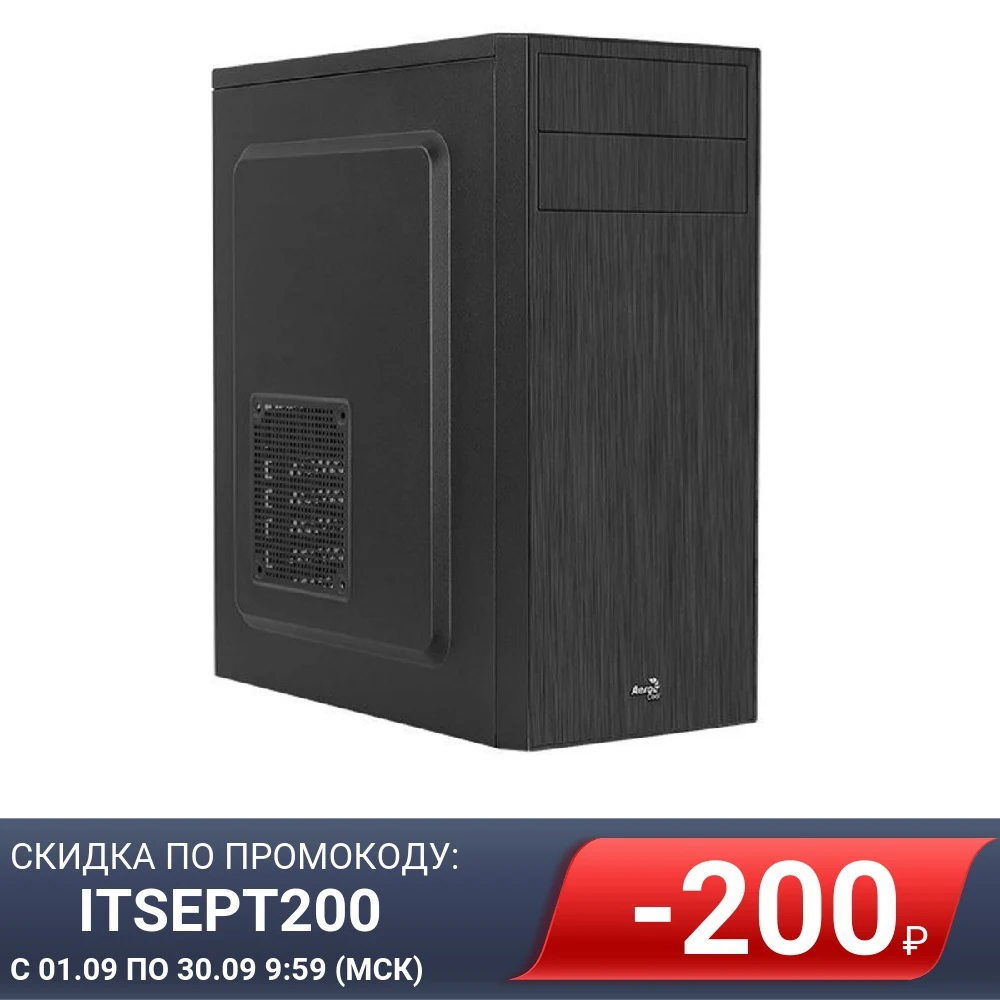 Корпус MidiTower AeroCool CS-1103 black (ATX USB 3.0 без БП) (4718009158191) | Компьютеры и офис