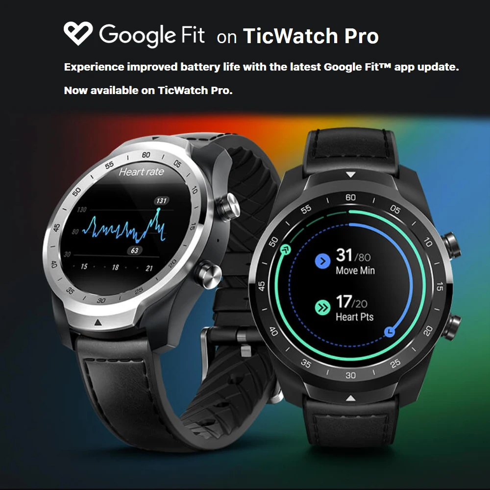 Смарт-часы Xiaomi Ticwatch Pro, Bluetooth, IP68, водонепроницаемые, с поддержкой NFC Pay men ts/Google Assistant от Google, 415 мАч, мужские умные часы