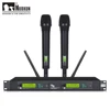 구매 성능을위한 전문 듀얼 채널 진정한 다양성 UHF 무선 마이크