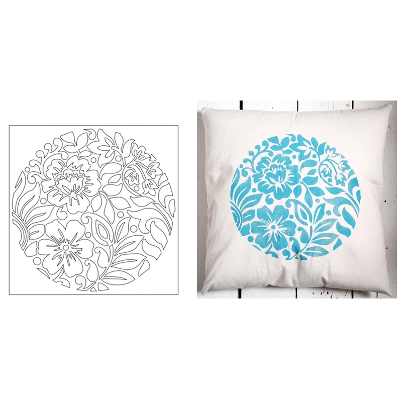 Трафареты пластиковые для скрапбукинга 6 х6 дюймов | Дом и сад