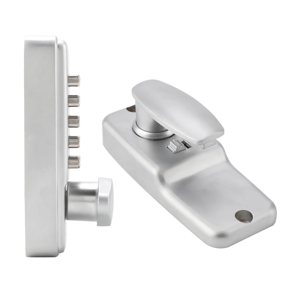 2 - 8 Digit Code Combination Zinc Alloy Convenient Password Security Coded Lock For Doors Handle Door Hardware Furniture | Обустройство
