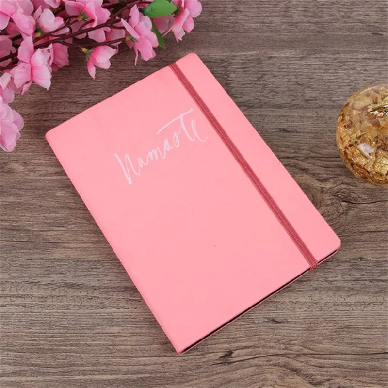 

1Pcs Business PU Leather Notebook Creative A5 Student Diary Book Colors Office School Stationery Supplies New Arrival