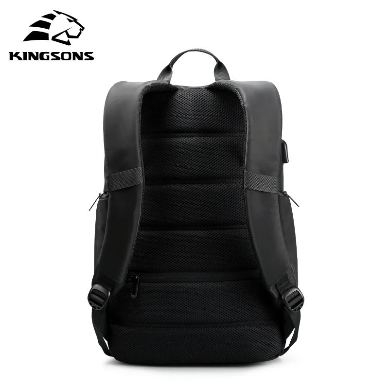 Kingsons Brand External USB Charge Travel Backpack Anti-theft Computer Bag For 15.6 inch Laptop Women Casual Backpacks