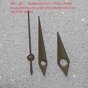Watch accessories watch pointer 3-pin female model suitable for 55841/40 movement pointer size is 5mm x7.5mm x7.5mm No.0032