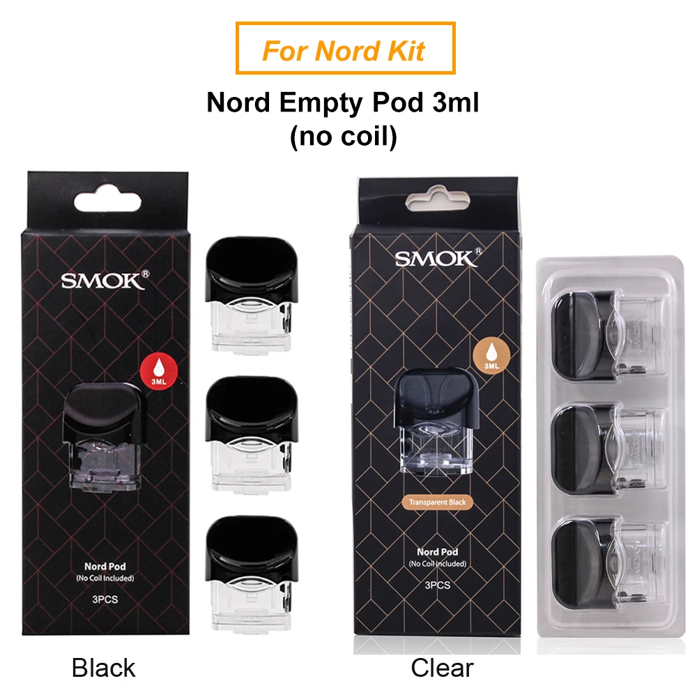 Оригинальный картридж SMOK Nord 2 4 X Запасной 50 Вт атомайзер для электронной сигареты