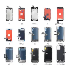 Suitable for iPhone X XR XS 6 7 8 11 12 Pro Max Original Mobile Phone Screen Assembly Replacement