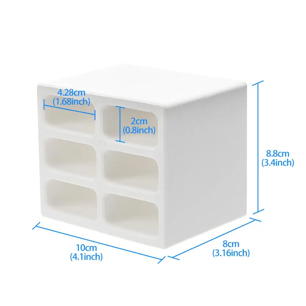 Саим шесть отверстий для аквариума украшения кирпичные отверстия лепка