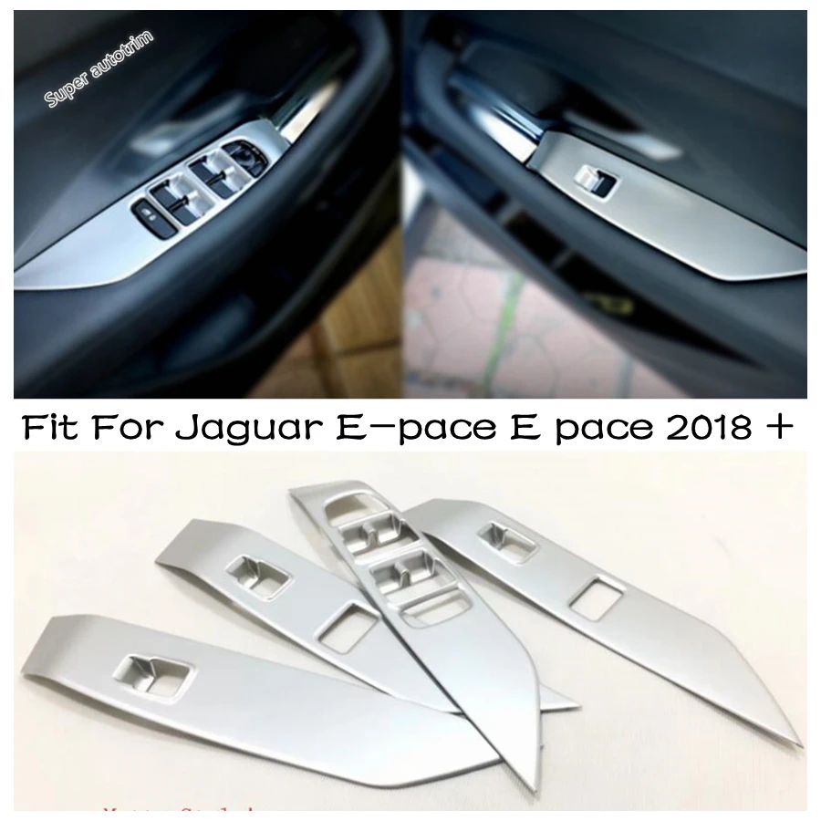 Подходит для Jaguar E pace 2018 2020 ABS Внутренняя дверь подлокотник окно стекло Лифт