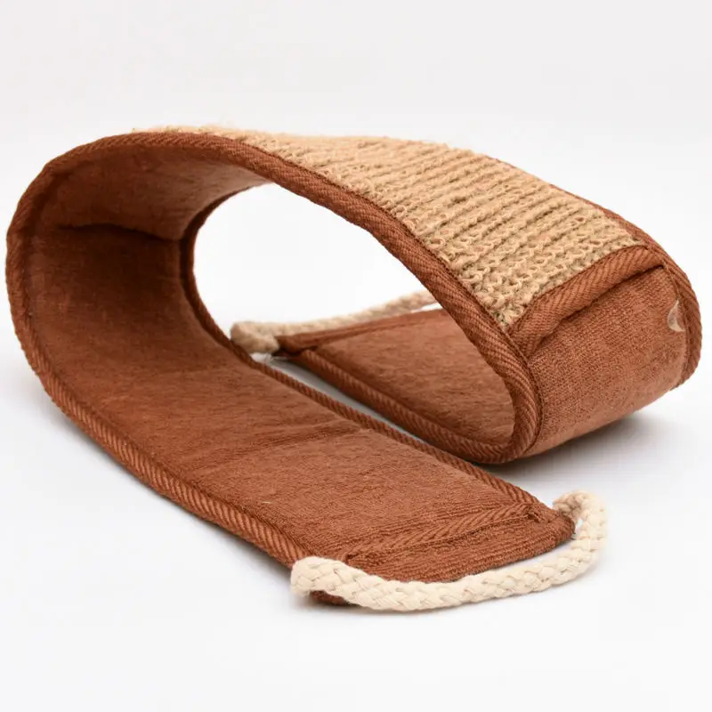 Новинка Натуральная губка щетка для ванной коричневый банное полотенце