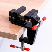 new aluminum alloy multifunctional plier jewelry electronics workbench mini vise table vice clamp hand tools