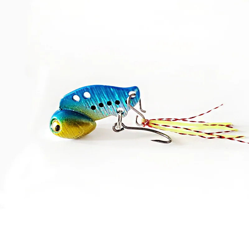 

New Design Metal Bait Vibration For Pike Bass Feather Fishing Lure 3g 6g Pin Crank Bait Spinner Sinking Bait Fishing Tackle