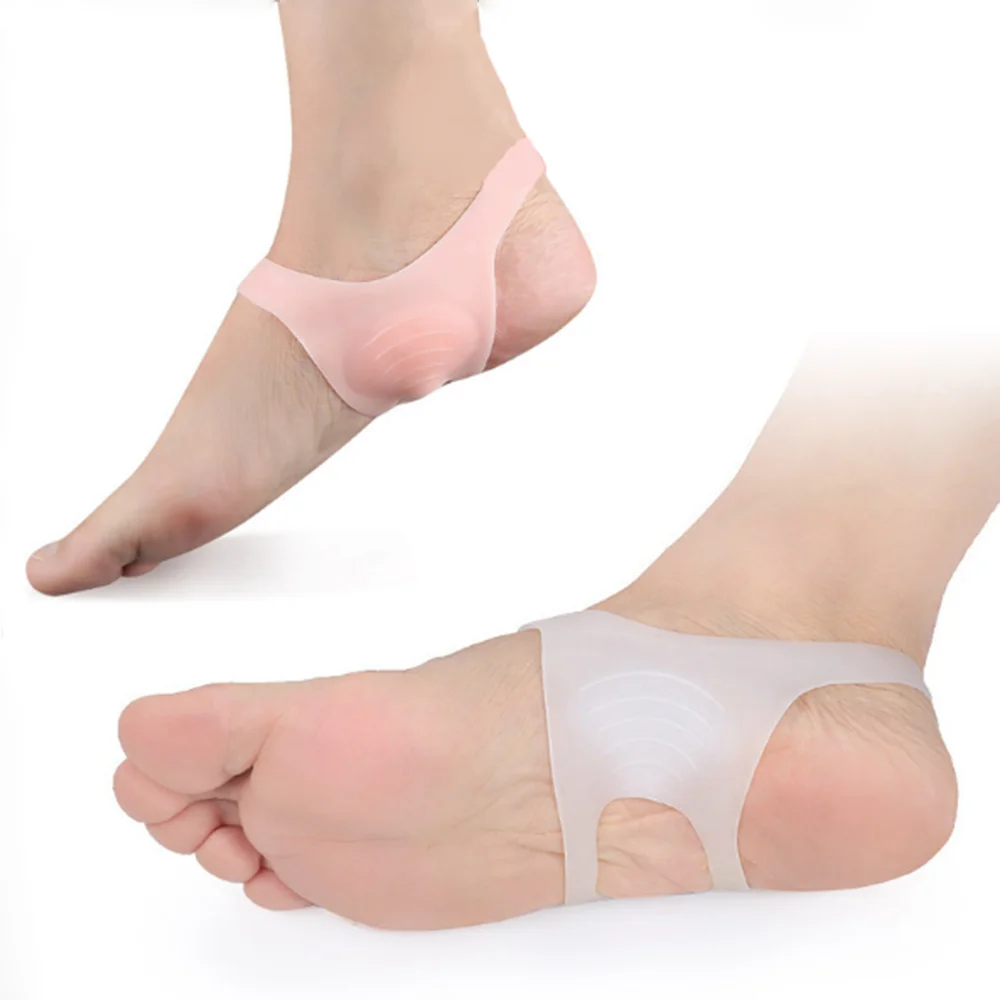 1 пара невидимых носков для увеличения высоты силиконовые стельки мягкие