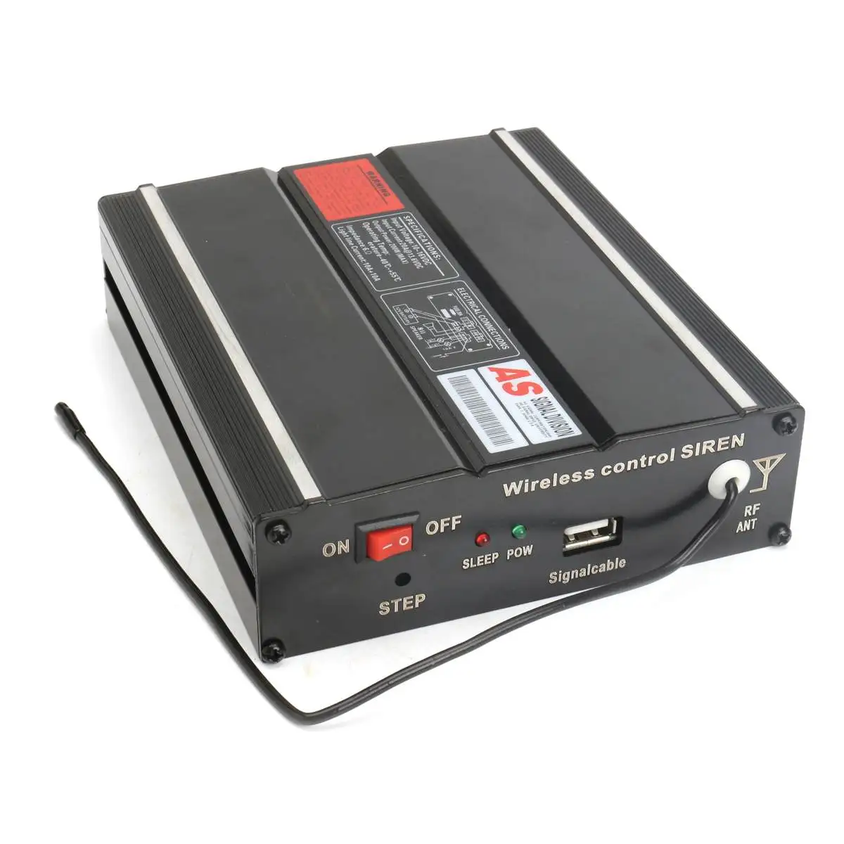 12V 400W 18 тон громкий автомобильный Предупреждение сигнализации полицейская сирена PA Динамик с микрофоном Системы& Беспроводной дистанционного Управление