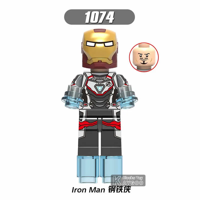 Железный человек MK50 одиночная распродажа супергероев совместимые с Legoingly