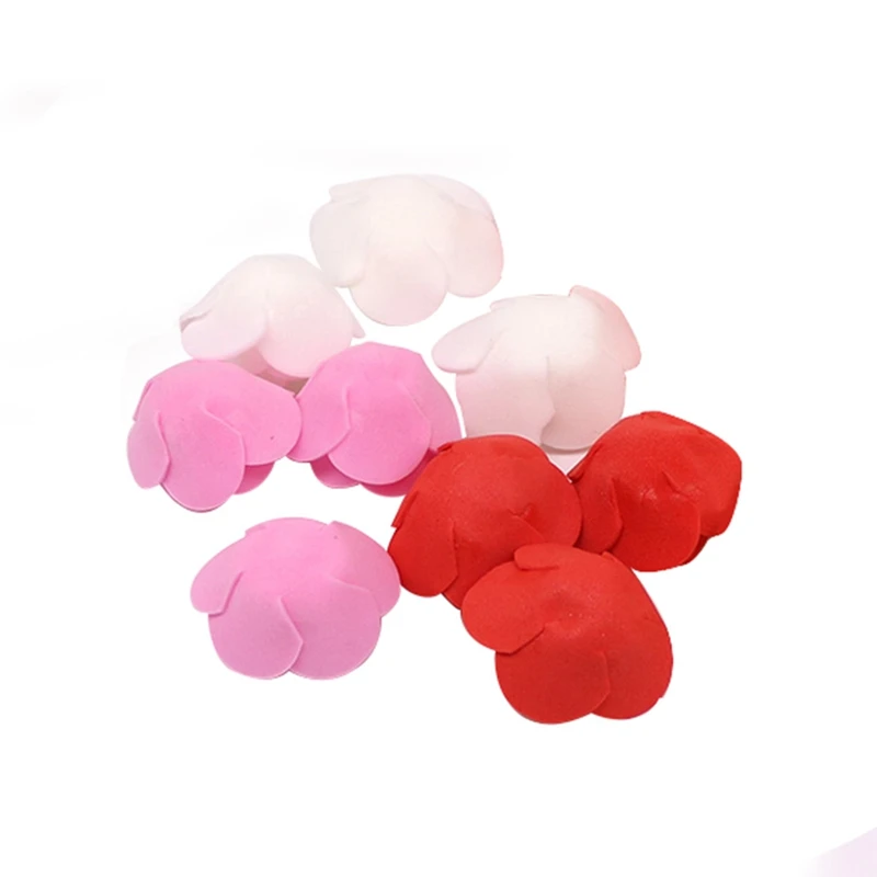 

500Pcs/Lot These Flowers Are Used To Decorate Flores Man-Made Decorative Roses Head Rose Bear Wedding House Artificial Flower