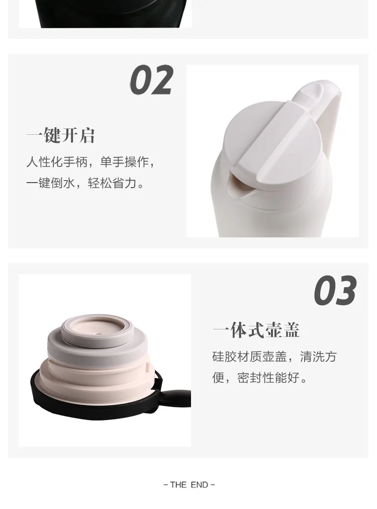 

Nordic Small Stainless Steel Large Portable Hot Water White Large Capacity Water Bottle Girls School Water Bottles New II50SPHSH