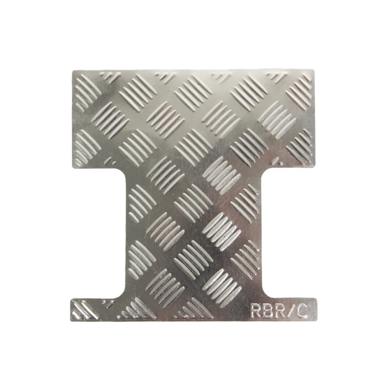 

Задняя Крышка багажника из нержавеющей стали, противоскользящая пластина для WPL C24, детали для обновленного радиоуправляемого автомобиля 1/...