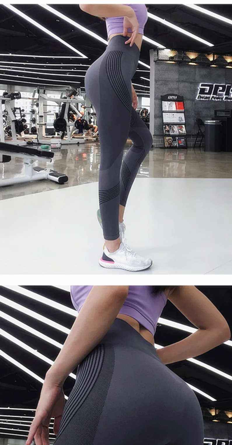 Fashion Push Up Leggings Women Workout Leggings Slim Leggings Polyester V-Waist Leggings Women Pencil Pants