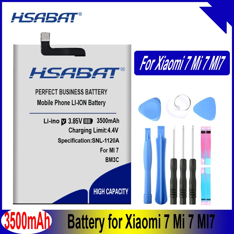 BM3A BM3B BM3C BM3E BM36 Аккумулятор для Xiao mi 5S mi 5S/7 mi 7 mi 7/mi 8 mi 8 M8/mi Note 3 Note3/mi x 2 II 5,9" mi X2 mi x2S