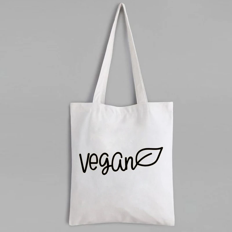 

Холщовая Сумка для веганов, женская сумочка-тоут с надписью «Proud To Be vegfashion», подарок для любимых животных