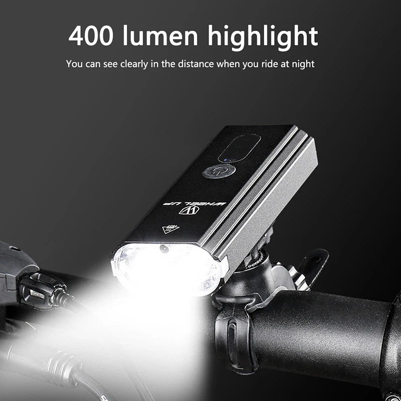 

USB Rechargeable Bike Light MTB Bicycle Front Back Rear Taillight Cycling Safety Warning Light Waterproof Bicycle Lamp Flashligh
