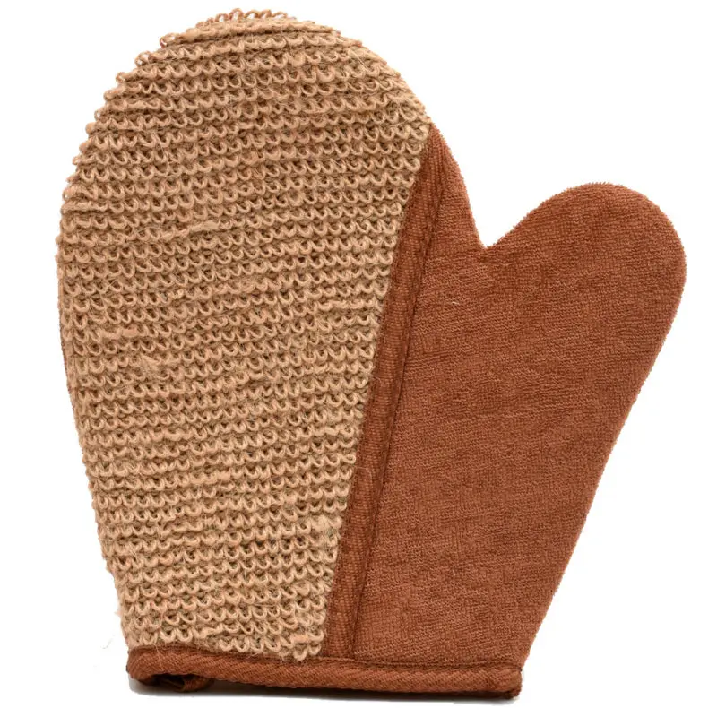 

Новый природные ванны перчатки губка-щетка для ванной ручка трение назад губка массаж спа губка аксессуары для ванной комнаты LEECO магазин ...