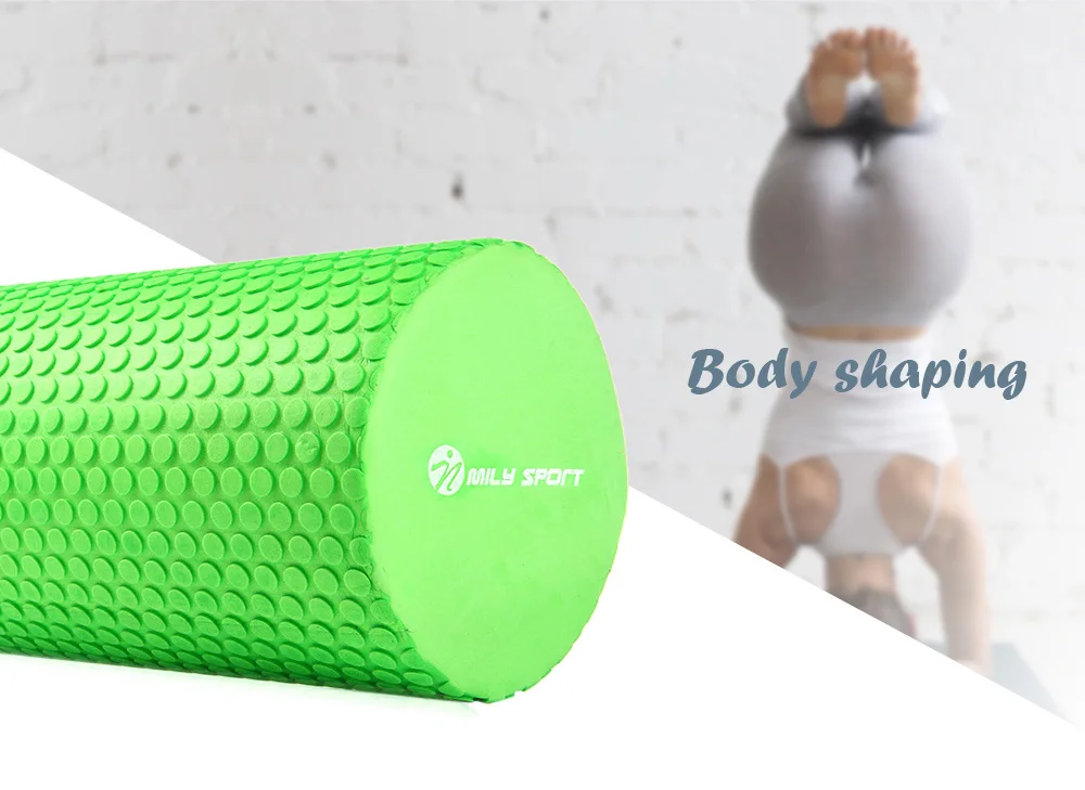 Колонка для йоги блок пилатеса Eva пена роликовый массажный ролик мышечная ткань для фитнеса тренажерный зал Йога Пилатес Спорт