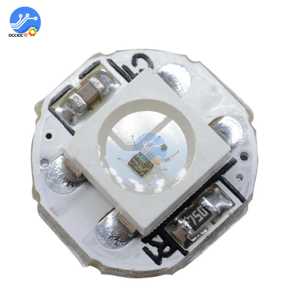 10 шт. DC 5 в 3 мм x 10 мм WS2812B SMD RGB светодиодный мини печатная плата 5050 Чип встроенный IC-WS2812 наивысшего качества
