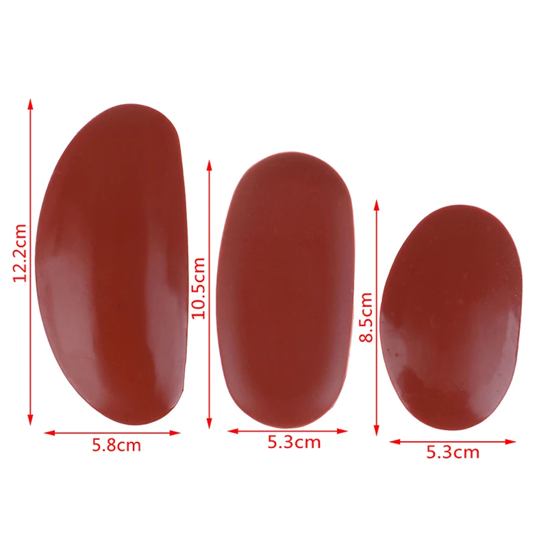 

3Pcs/Set DIY Clay Scraper Sculpture Ceramic Silicone Rubber Cutter Blade Tool Modeling Pottery Artist Auxiliary Art Special Soft