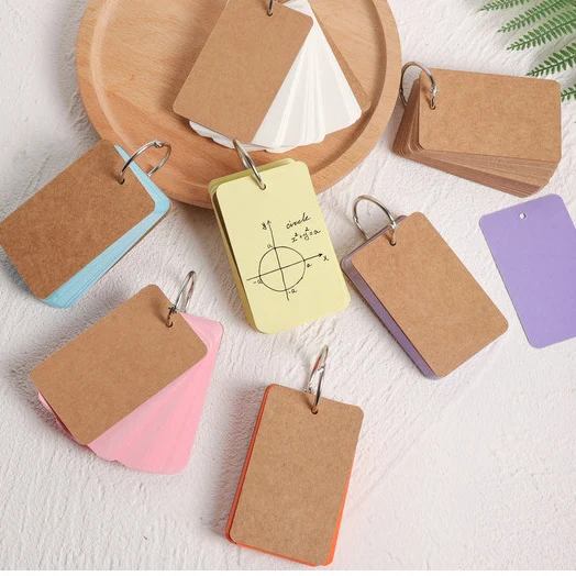 50 листов пустые карты новые слова английские память граффити сделай сам