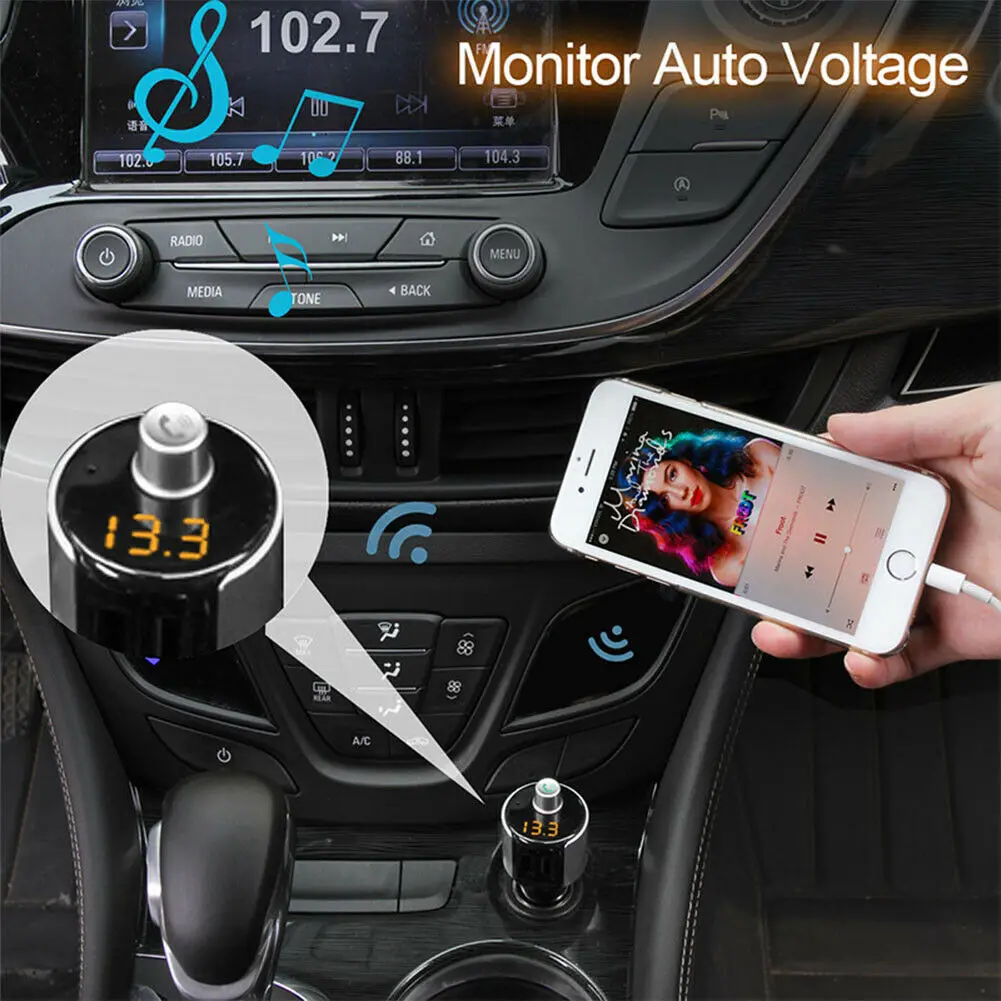 Абсолютно Новый CDIY автомобильный Bluetooth комплект адаптер беспроводной Hands Free USB