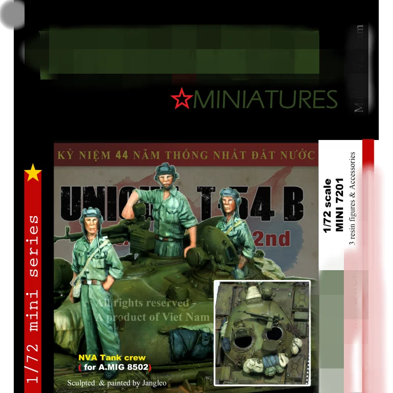 1/72 модельная фигурка из смолы комплекты GK NVA Танк экипировки разобранные