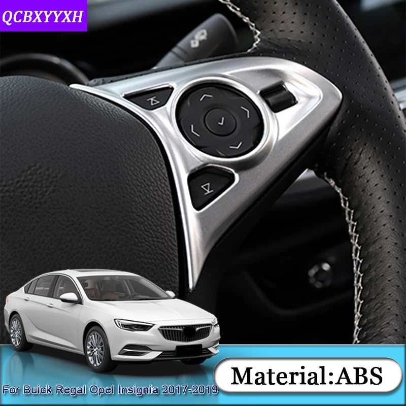 

Для Buick Regal Opel Insignia 2017-2019 Холден коммодор (ZB) 18-19 Автомобильный руль декоративная рамка блестящий чехол наклейки