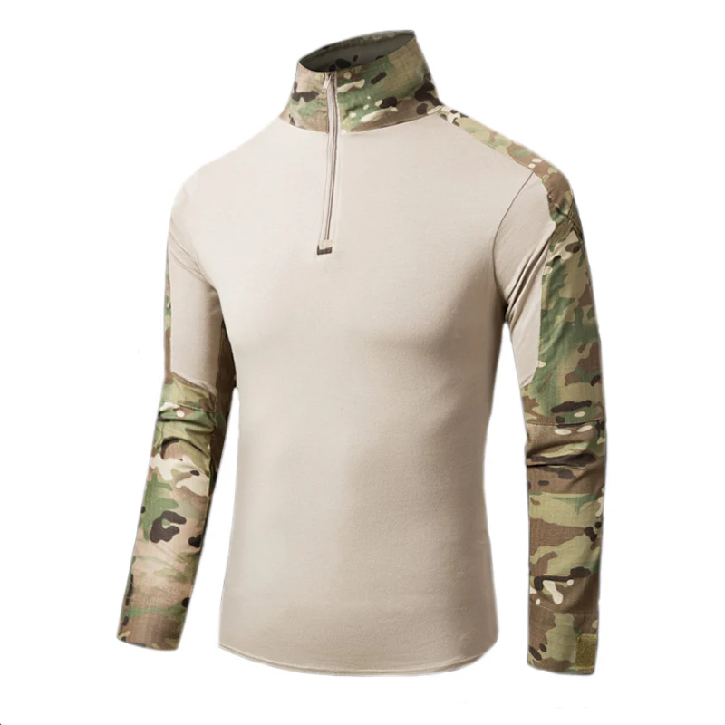 

12 Camouflage colors US Army Combat Uniform military shirt cargo multicam Airsoft paintball tactical cloth with elbow pads