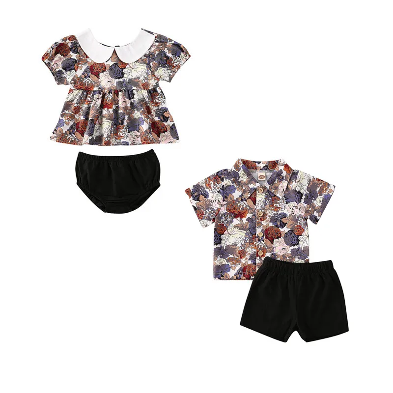 Футболка с короткими рукавами и шорты комплект из 2 предметов для маленьких
