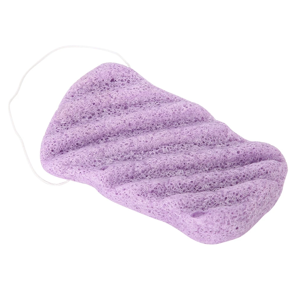 

Konjac Wash Face Flutter Long Wave Type Big Size Body Konjac Wash Face Flutters Natural Facial Body Care Sponge Dry Dropshipping