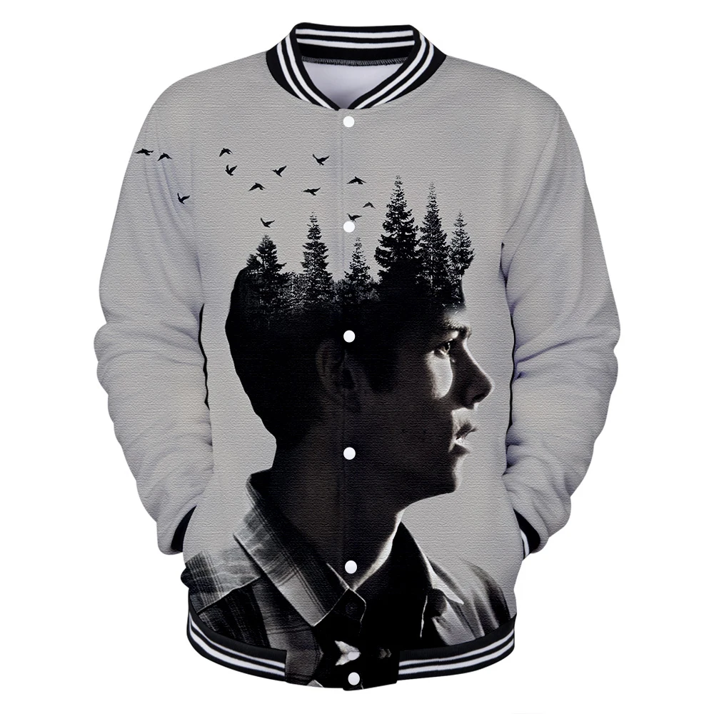 

Teen Wolf Science Fiction 3D Tracksuit Baseball Jackets Women/Men Long Sleeve Jacket Harajuku Casual Streetwear Clothes