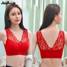 Бесшовное женское нижнее белье большого размера, привлекательное кружевное Спортивное нижнее белье без косточек, женское классическое нижнее белье с подкладкой и эффектом пуш-ап