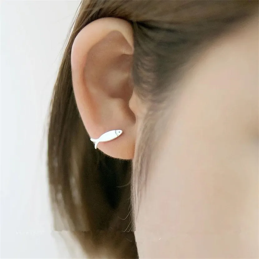 

Asymmetrical Earrings 2020 Cat Stud Earring Female New Arrival Aesthetic Accessories Korean Fashion Cute Jewelry Luxury Designer