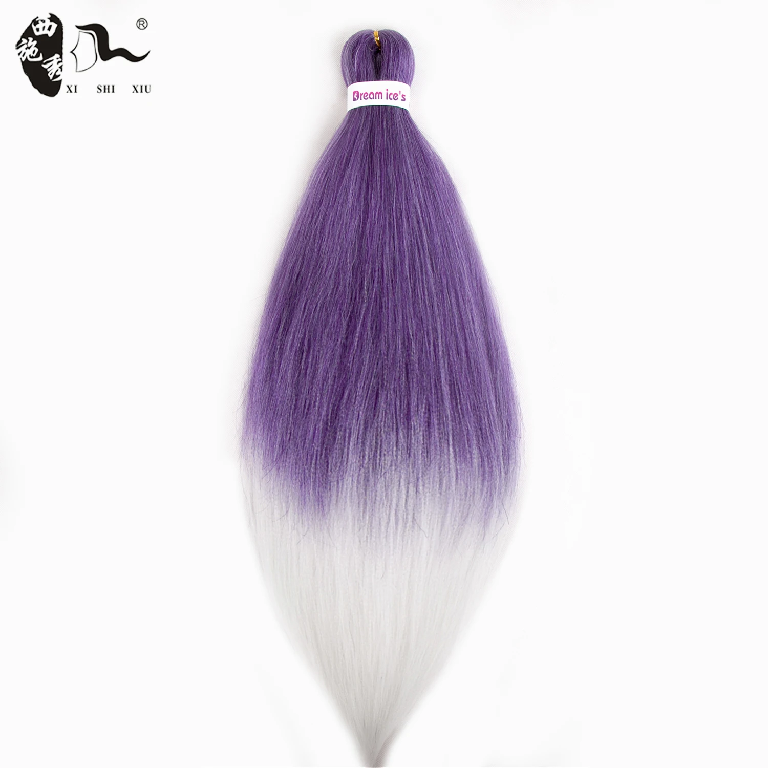 Большие синтетические косы вязаные крючком волосы Омбре плетеные оригинальные