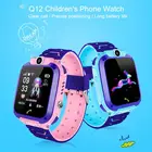 Q12B Детские Смарт-часы, вставная карта на Android, 2G, водонепроницаемый пульт дистанционного позиционирования, GPS локатор, камера, вызов, защита от потери, умный Браслет