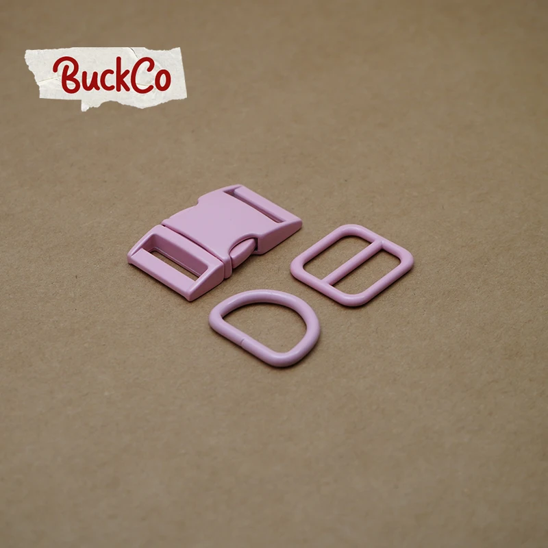 

Розничная продажа, набор розовых 25 мм пряжек для шитья на ткани с распылителем краски (металлическая пряжка + Регулируемая пряжка + D-кольцо/н...