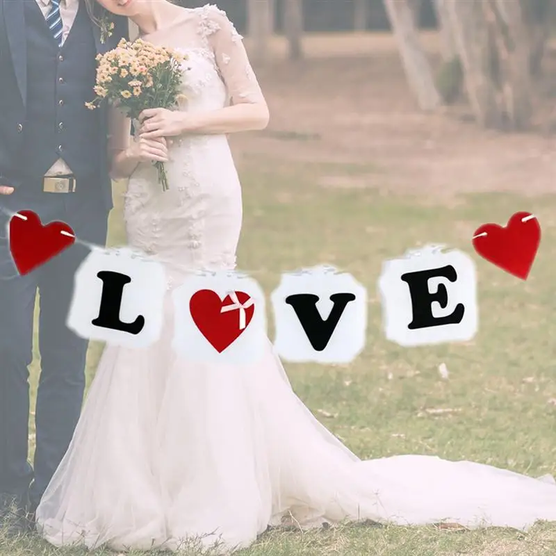 1 шт. романтический баннер для девичвечерние на День святого Валентина | Дом и сад