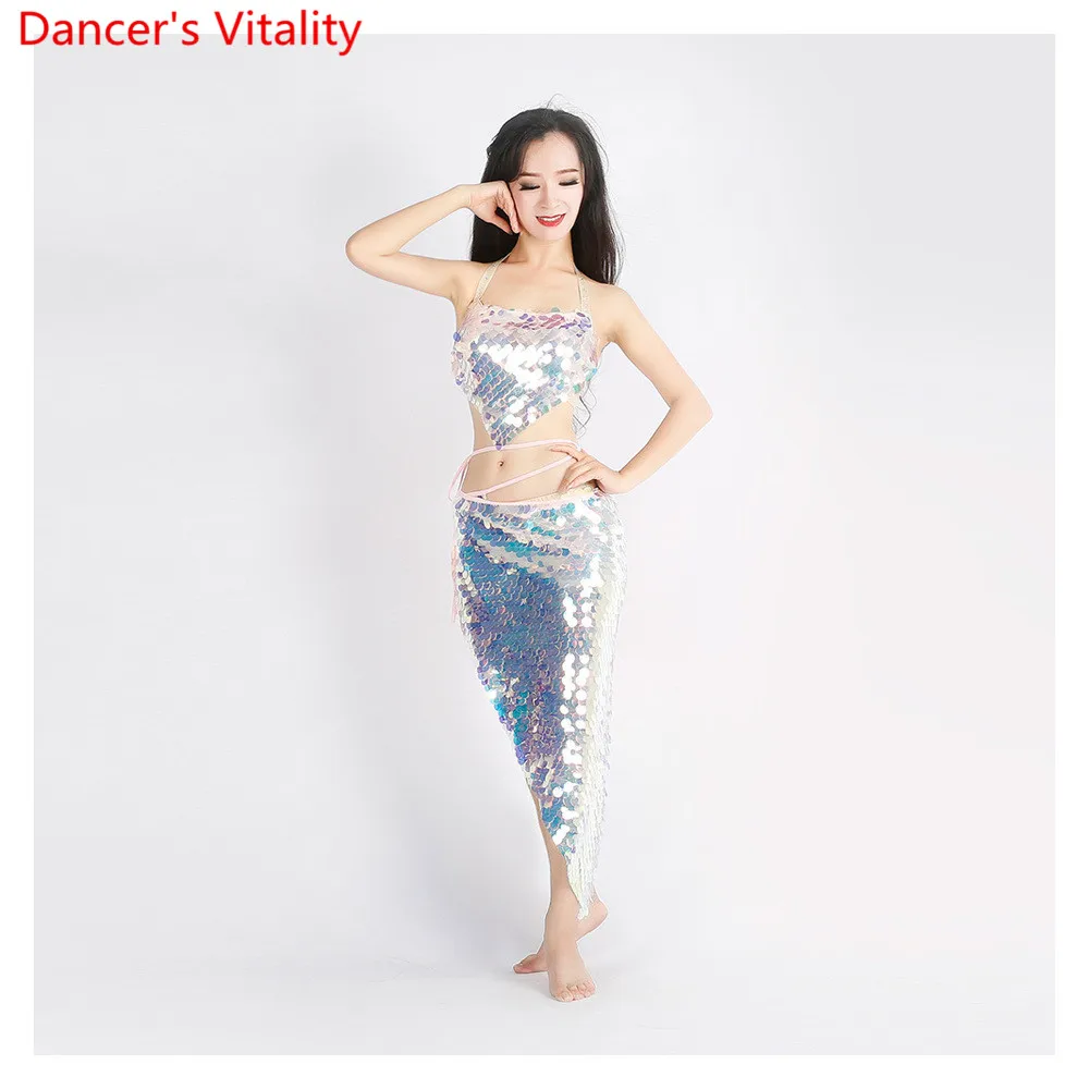 Женская одежда для танца живота 2 типа шикарный танцевальный костюм бюстгальтер +