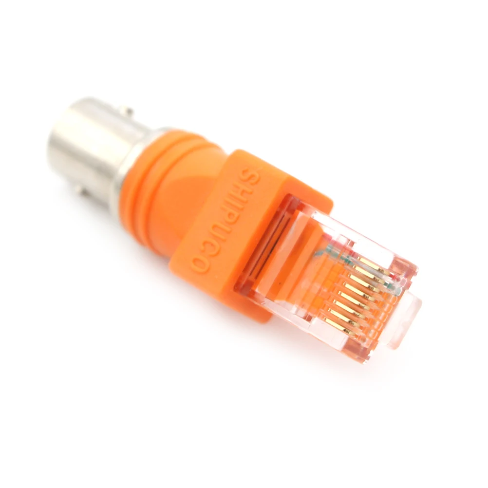 Practical 1Pc BNC Female to RJ45 male adapter Connectors Chassis Panel Mount Monitor Accessories Hot | Обустройство дома
